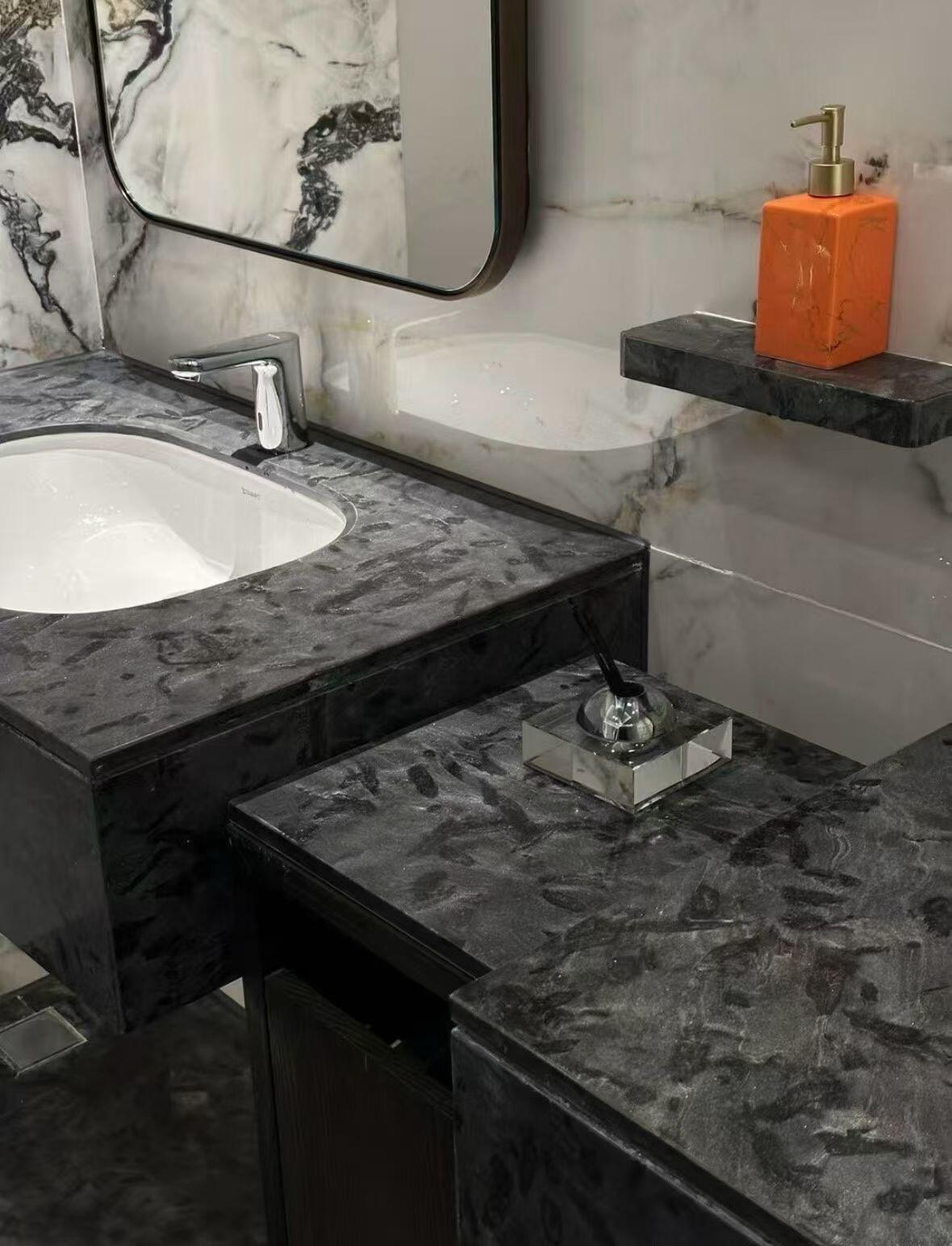 光面安哥拉黑大理石廠家直銷價