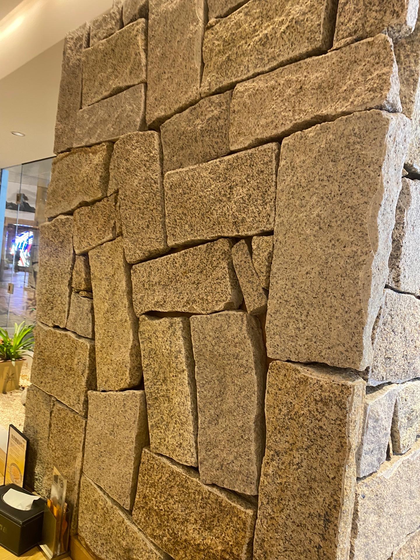 石材仿古面的制作