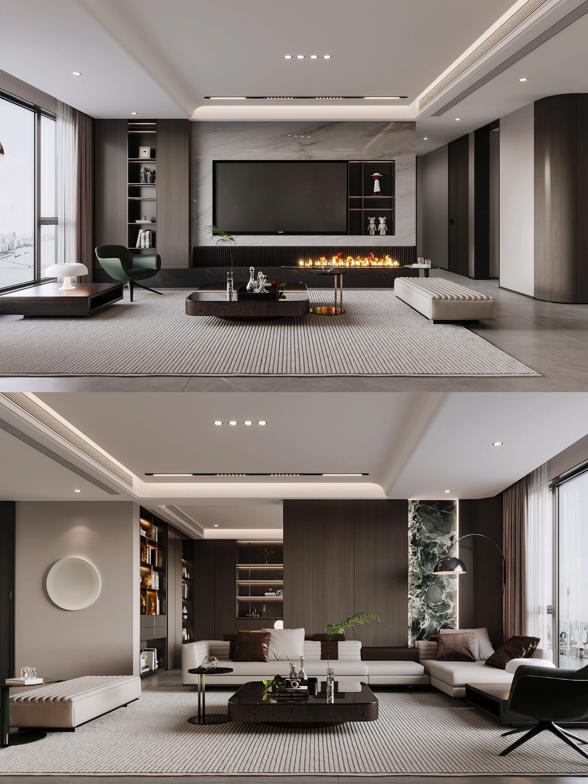 大理石地鋪,打造奢華典雅的家居氛圍(圖2) 大理石地鋪,打造奢華典雅的家居氛圍(圖2)