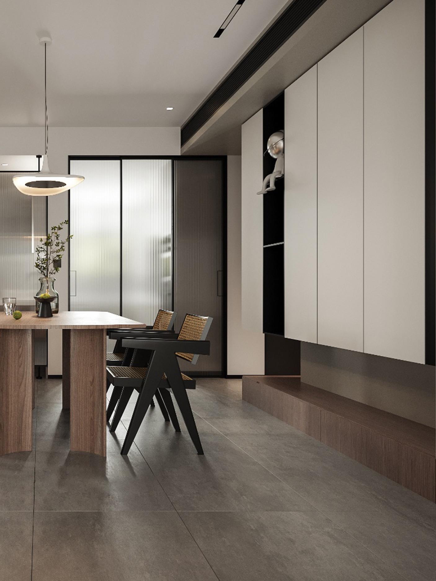 廚房操作臺裝修效果圖(圖1) 廚房操作臺裝修效果圖(圖1)