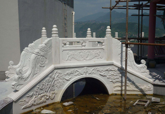 芝麻白石欄桿 芝麻白石欄桿