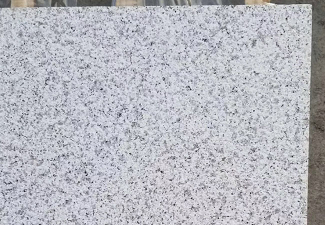 芝麻白火燒面花崗巖圖片