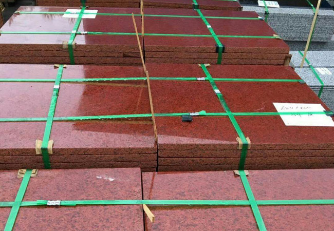 沙漠玫瑰紅石材,美國紅麻花崗巖 沙漠玫瑰紅石材,美國紅麻花崗巖