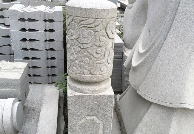 山東芝麻白石欄桿 山東芝麻白石欄桿