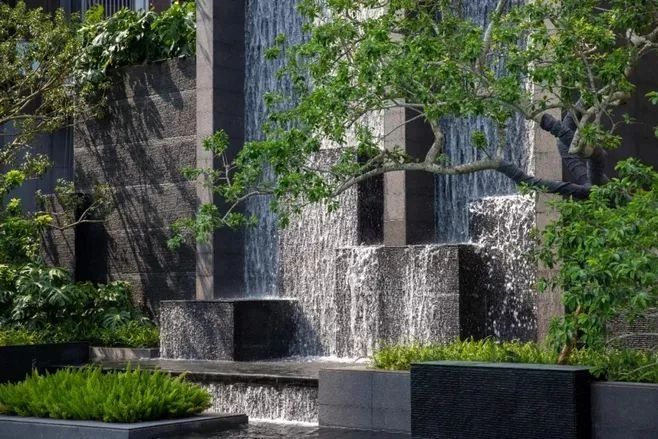 黑色水景石材鋪貼常用石材(圖3) 黑色水景石材鋪貼常用石材(圖3)