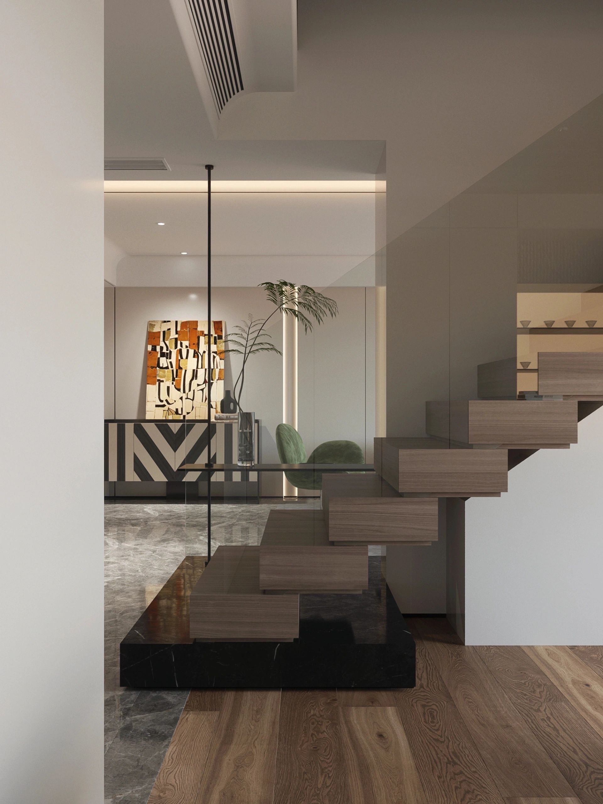 旋轉樓梯與直行樓梯對比各自優缺點(圖1)