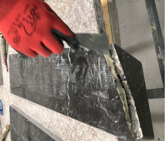 大理石裂了怎么辦，花崗巖石板裂紋怎么處理(圖1)