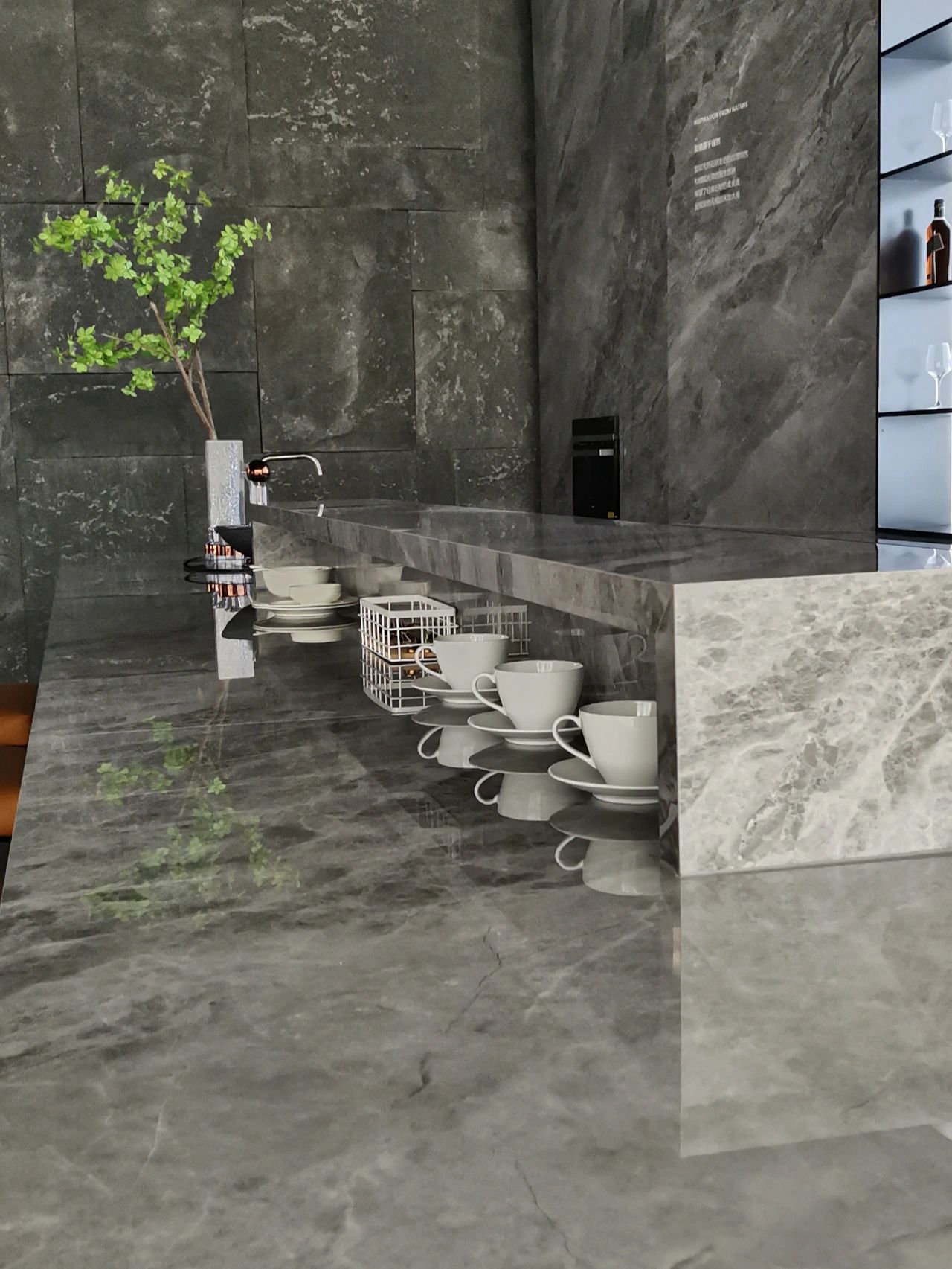 大理石花崗巖吧臺設計(圖1) 大理石花崗巖吧臺設計(圖1)