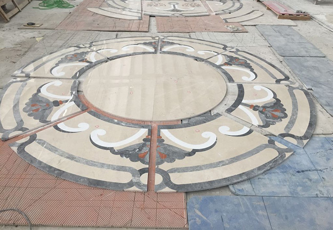 室內外花崗巖石材拼花